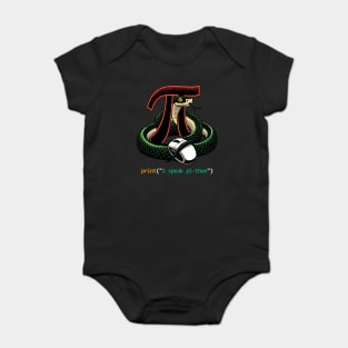 Sssmart Python Programmer Baby Bodysuit